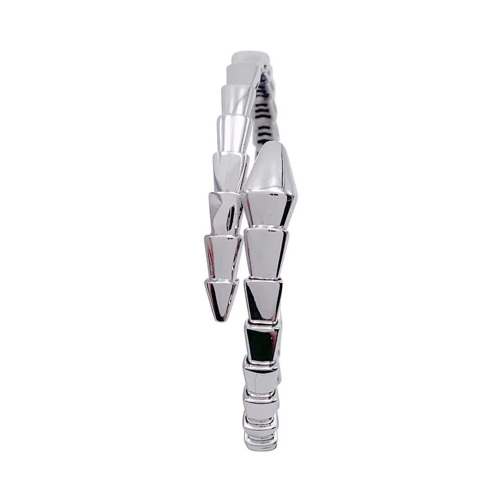 Bulgari white gold bracelet, “Serpenti Viper” - Image 7