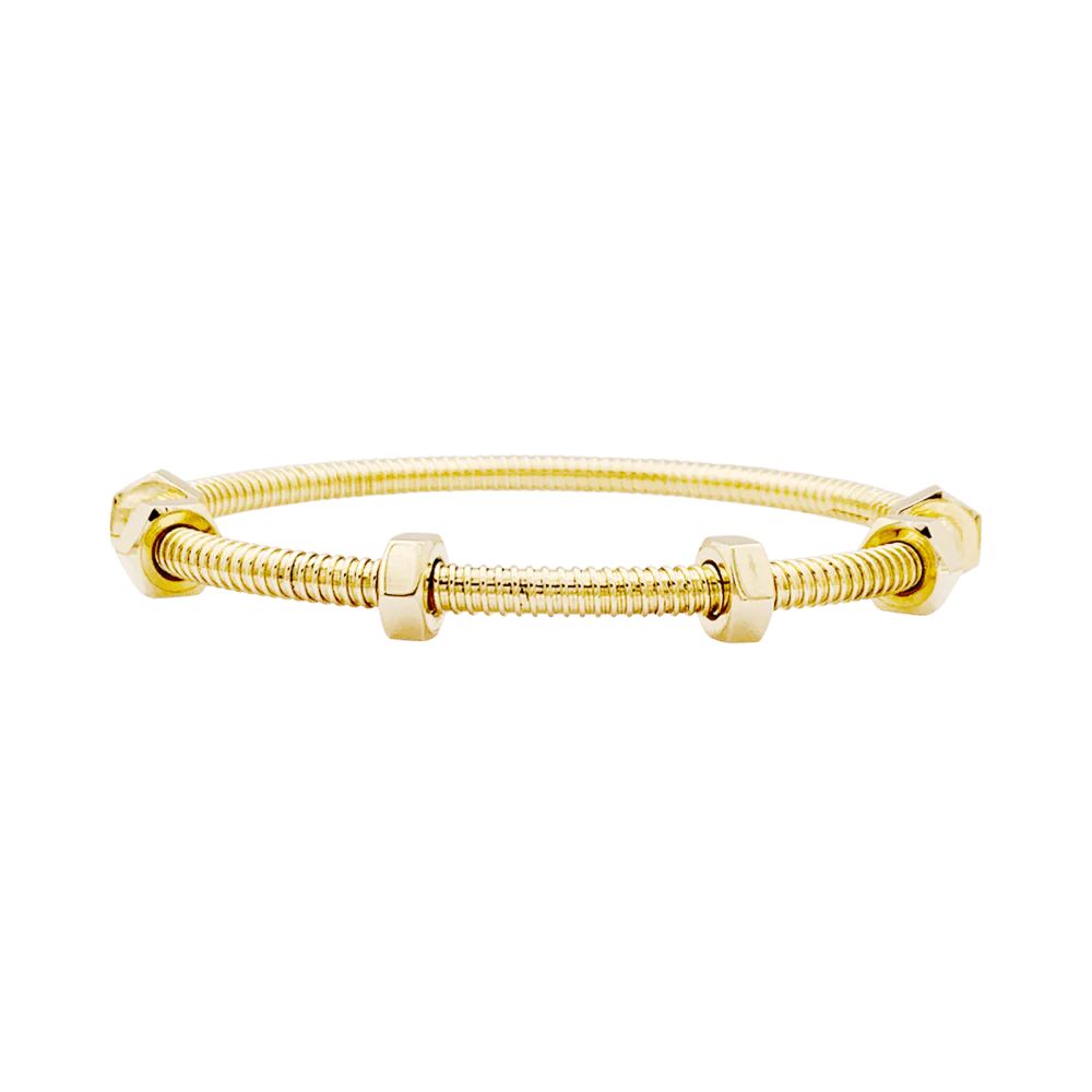 Bracelet CARTIER "Écrou" bezel in rose gold