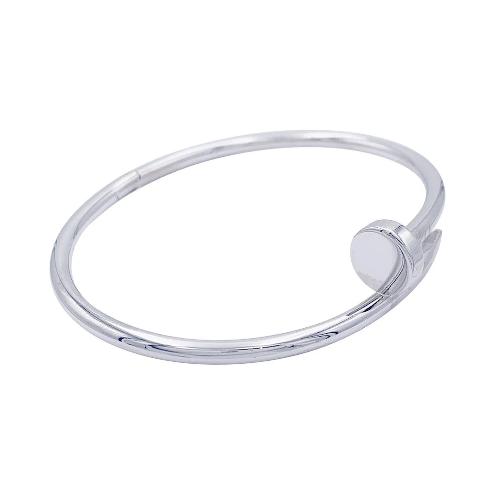 Cartier bracelet, “Juste un clou”, white gold. - Image 4