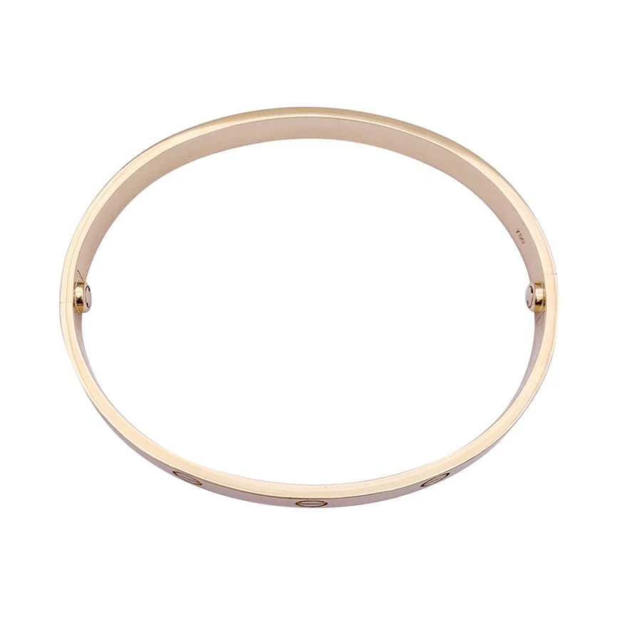 Cartier bracelet, “Love”, in pink gold. - Image 6