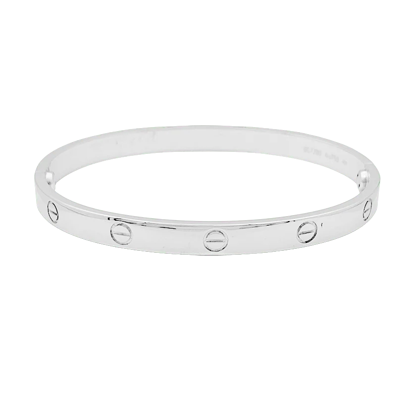Bracelet CARTIER "Love white gold