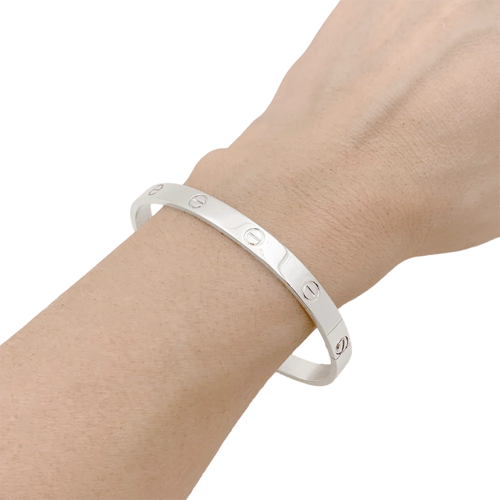 Bracelet CARTIER "Love white gold - Image 2