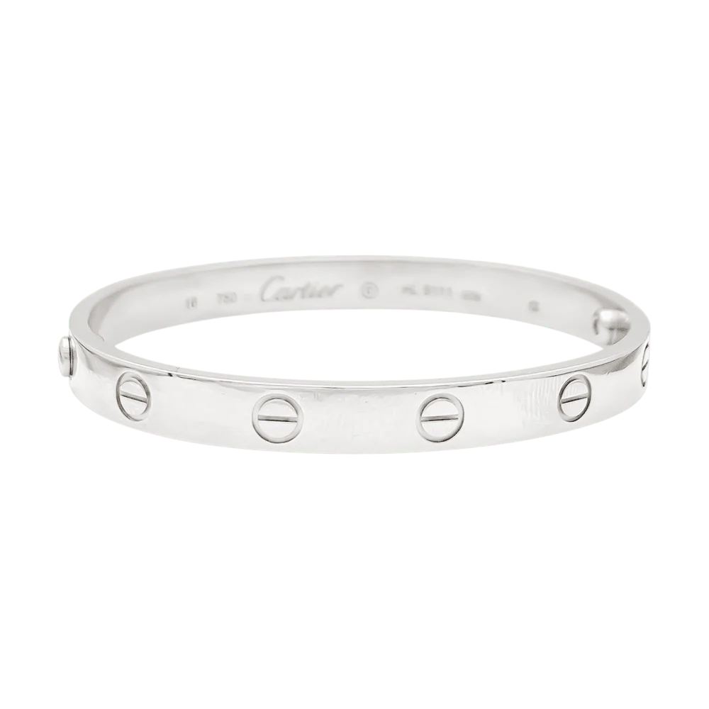 Bracelet Bangle CARTIER "Love" in White gold