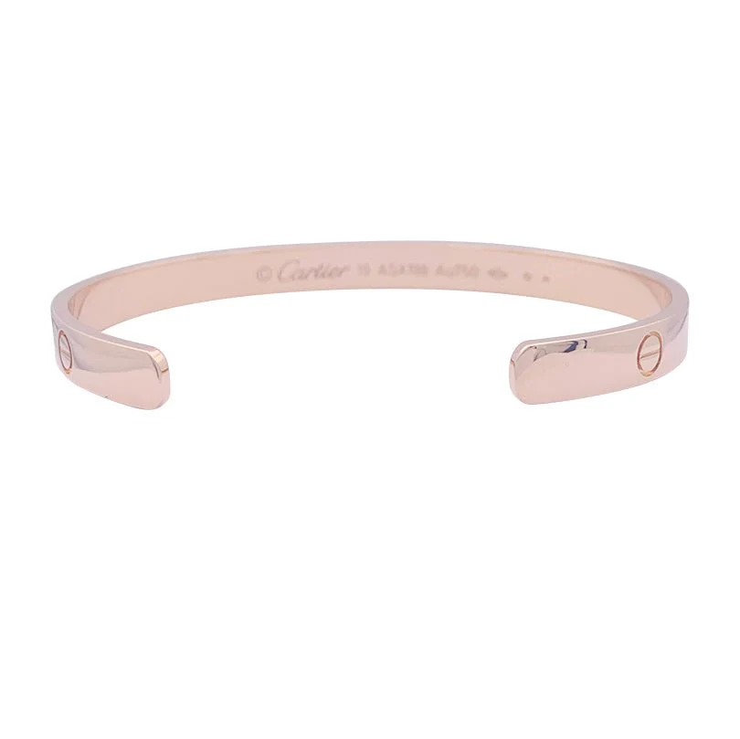 CARTIER “Love” bracelet in pink gold - Image 4