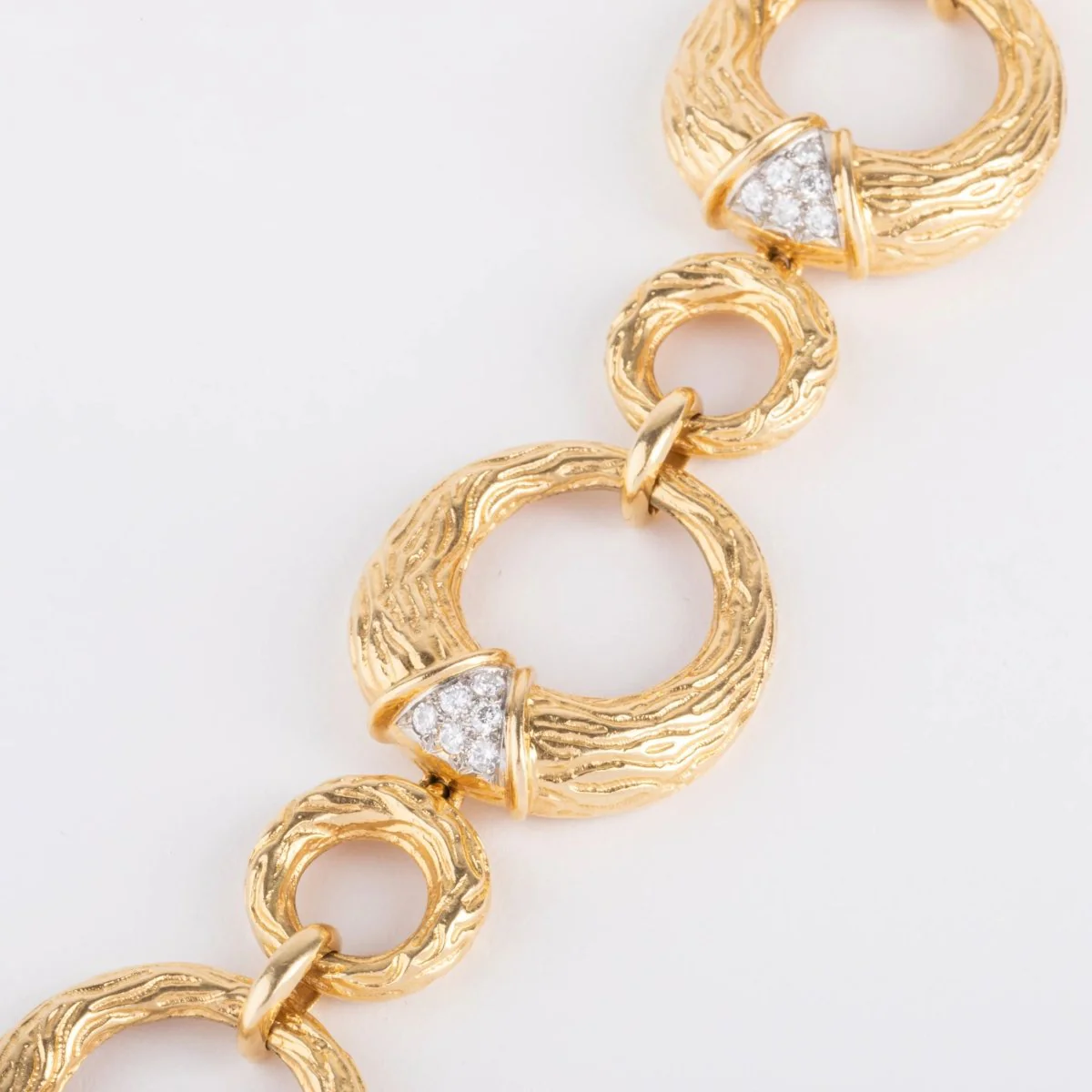 Yellow gold and diamond bracelet from Boucheron - Image 4