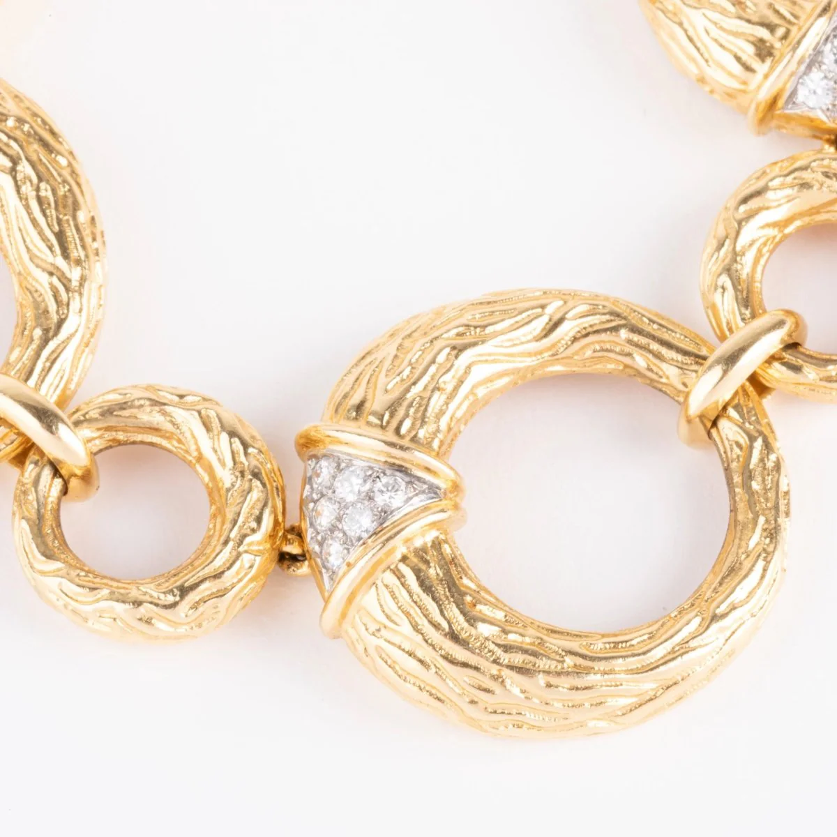 Yellow gold and diamond bracelet from Boucheron - Image 5