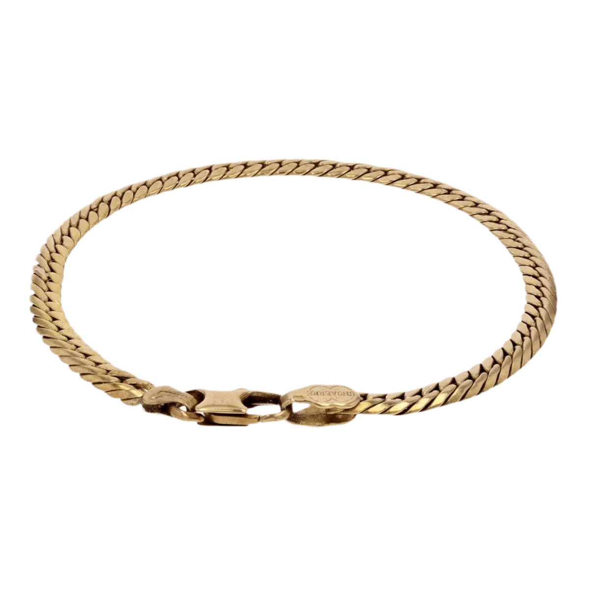 Bracelet Mesh yellow gold - Image 3