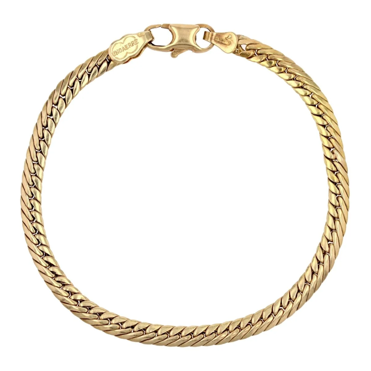 Bracelet Mesh yellow gold - Image 4