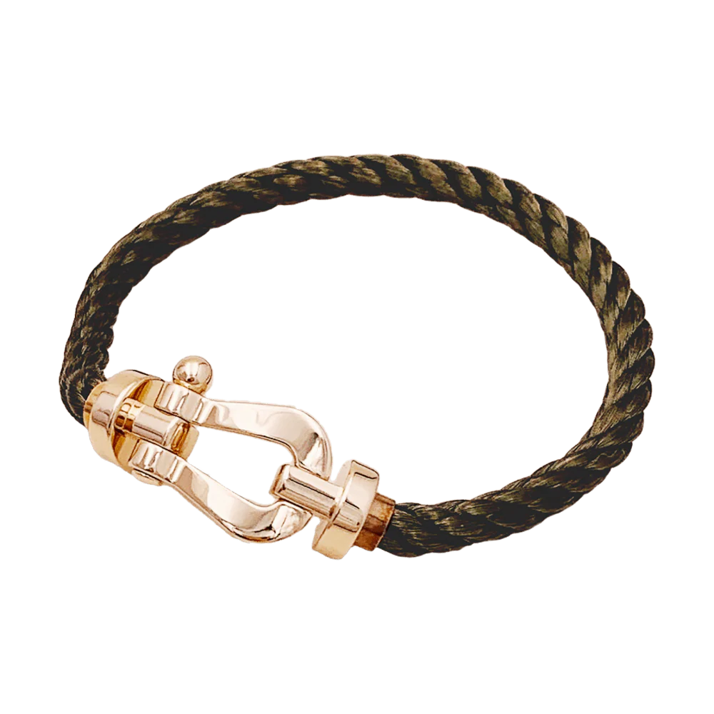 FRED "Force 10" Flexible Bracelet in Rose Gold - Image 3