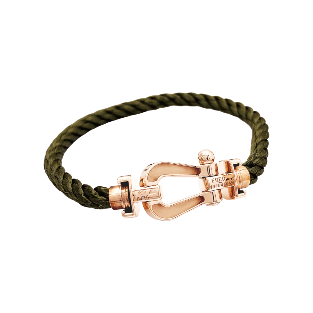 FRED "Force 10" Flexible Bracelet in Rose Gold - Image 4