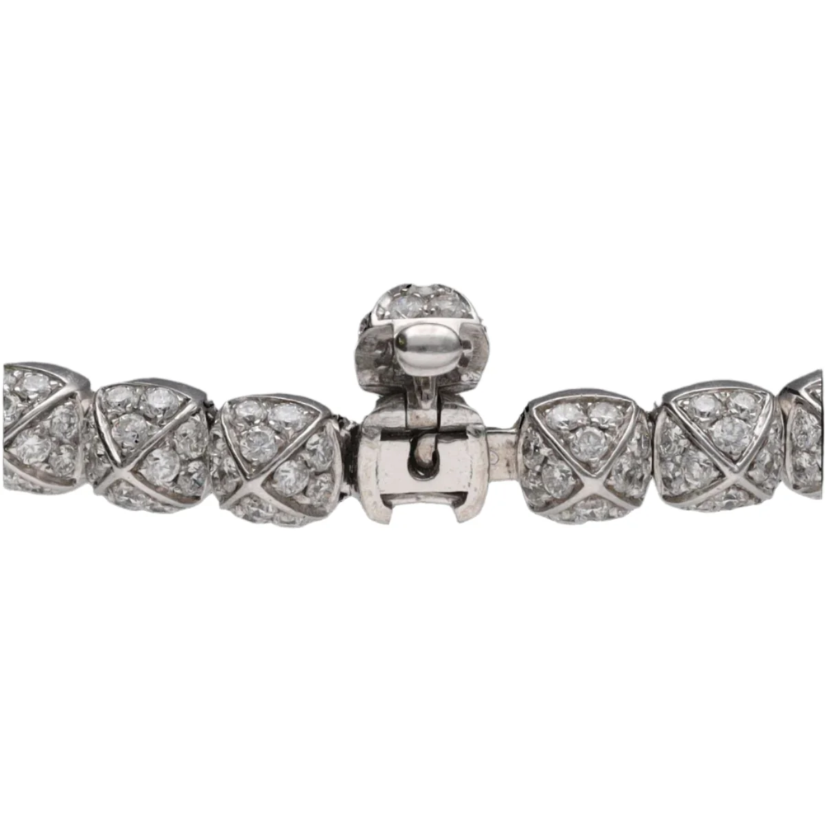 Bracelet FRED "Pain de sucre" in white gold, tanzanite and diamonds. - Image 8