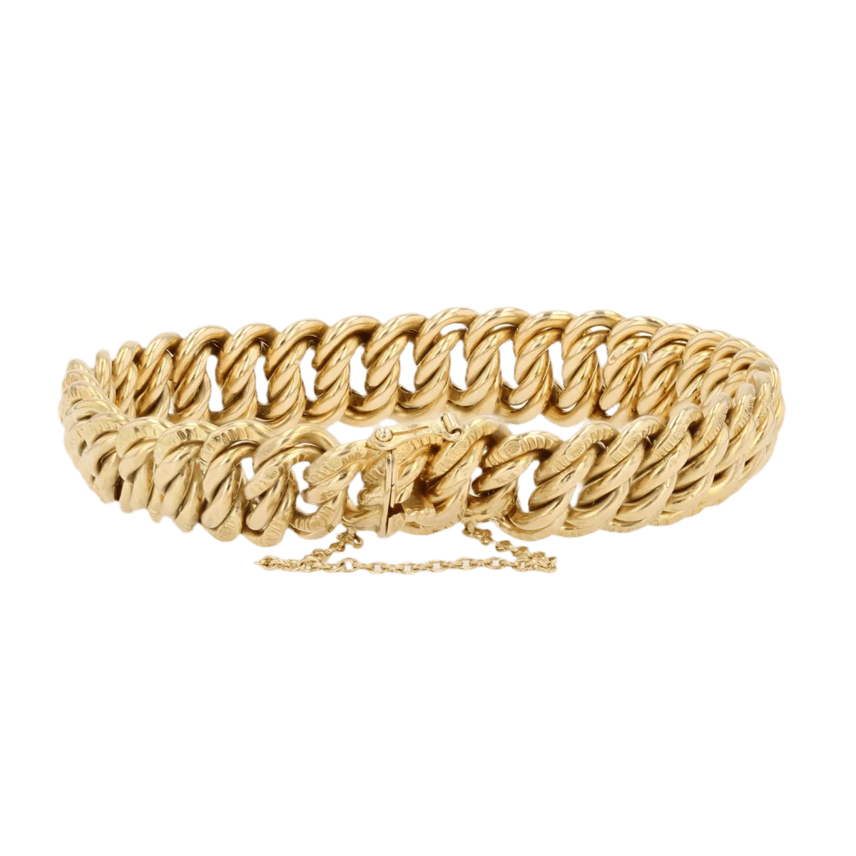 Bracelet Mesh in yellow gold - Image 2