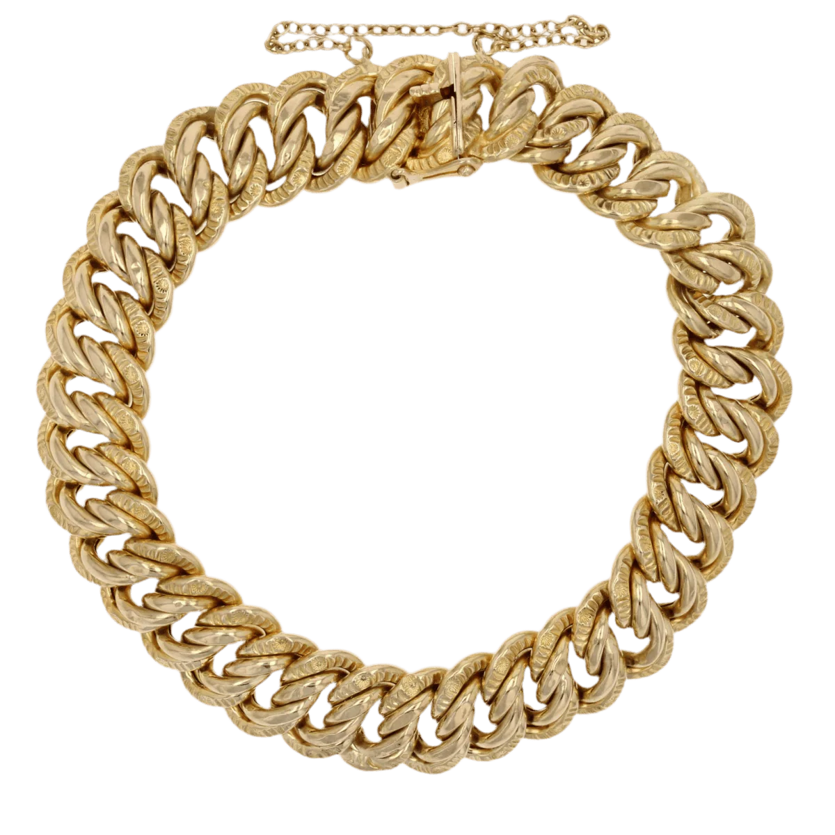 Bracelet Mesh in yellow gold - Image 4