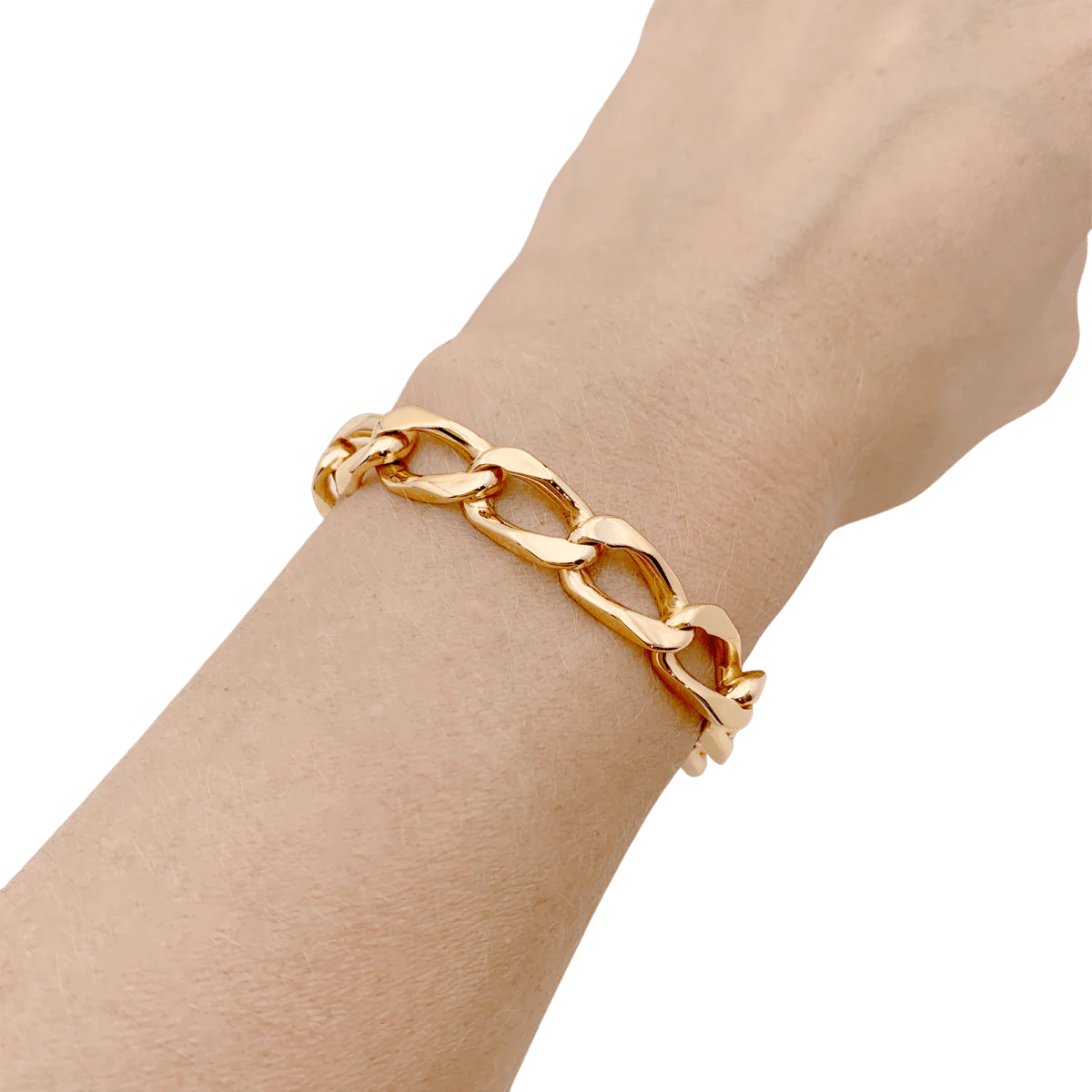 Maille bracelet in pink gold - Image 2