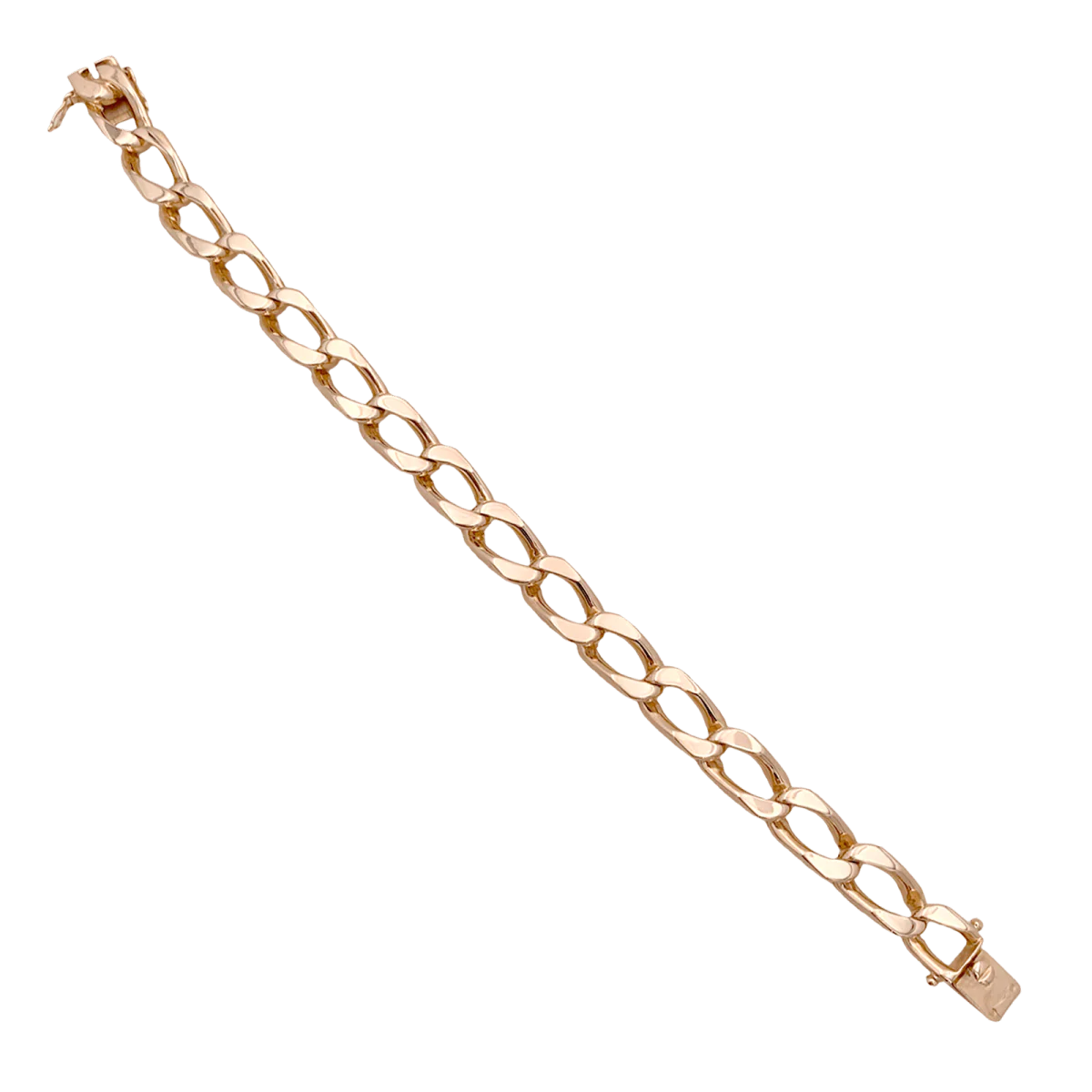 Maille bracelet in pink gold - Image 3
