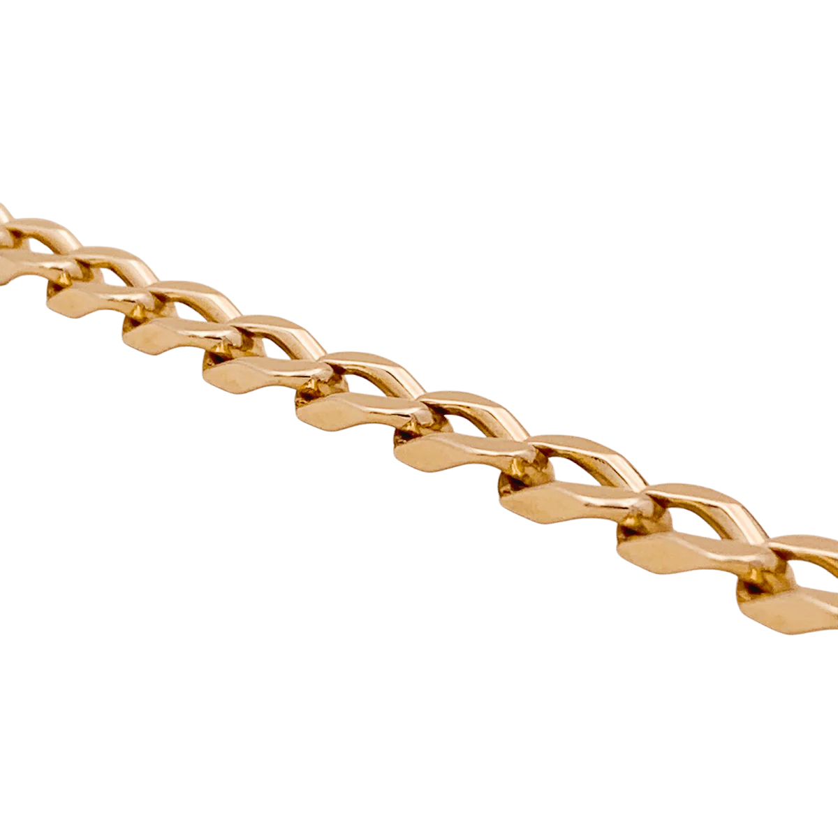 Maille bracelet in pink gold - Image 5