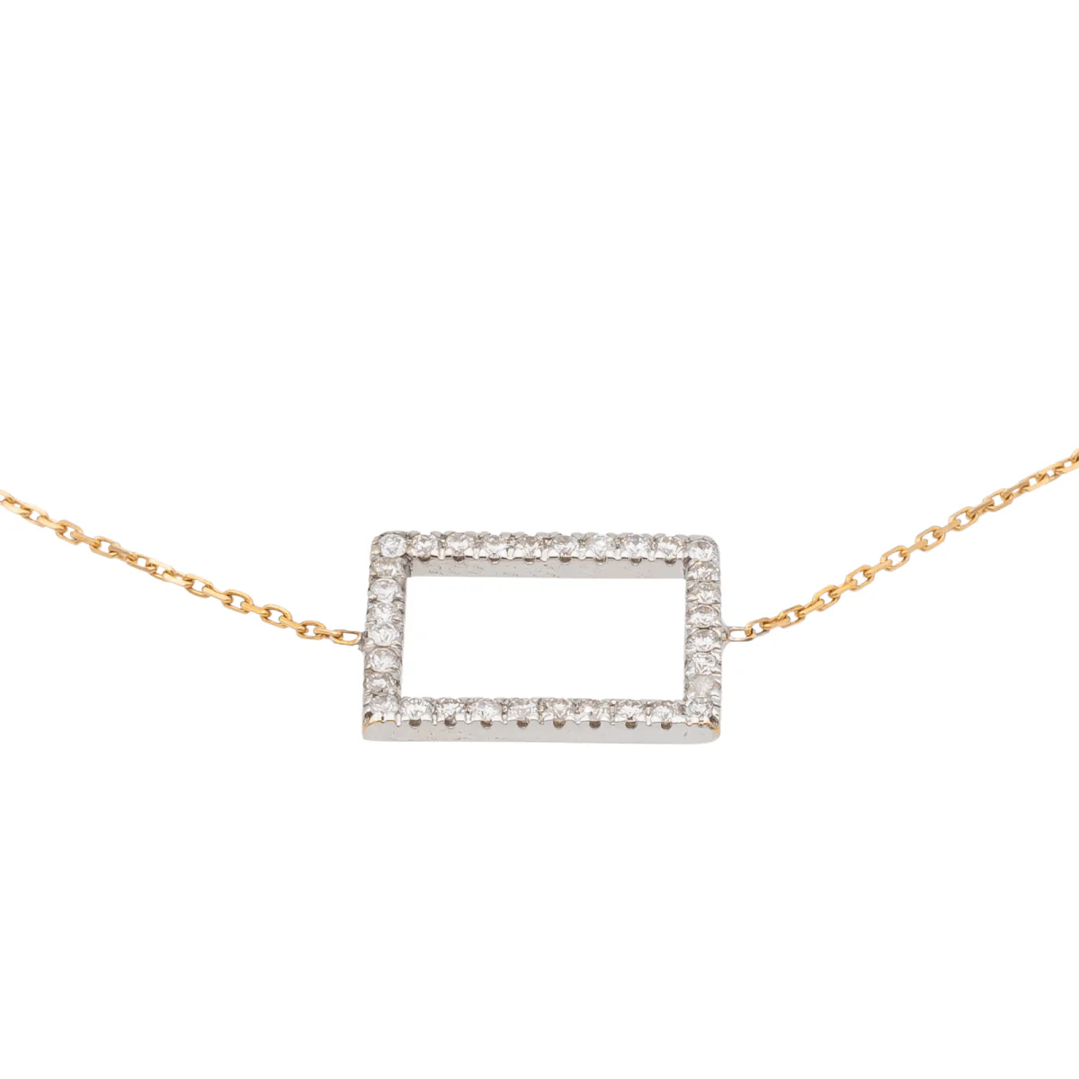 Rose gold and diamond bracelet - Image 3