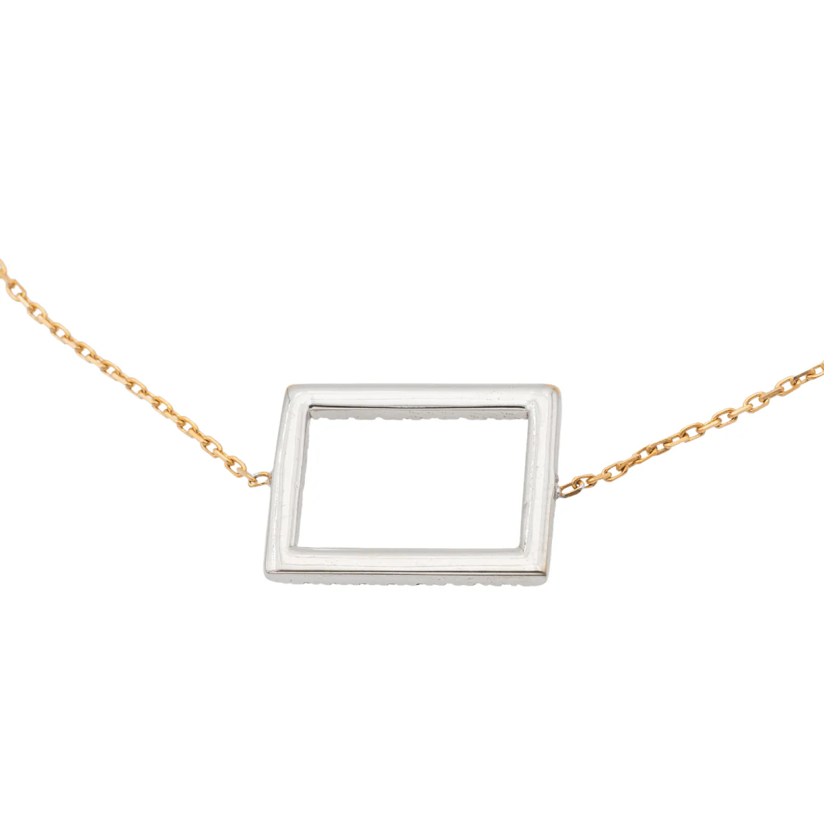 Rose gold and diamond bracelet - Image 5