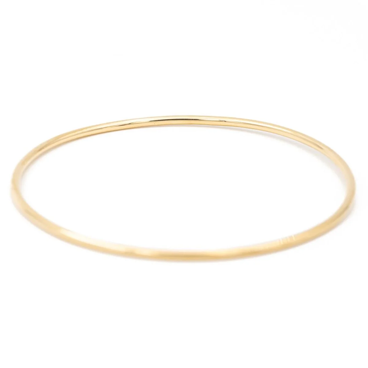Yellow gold bangle bracelet - Image 4