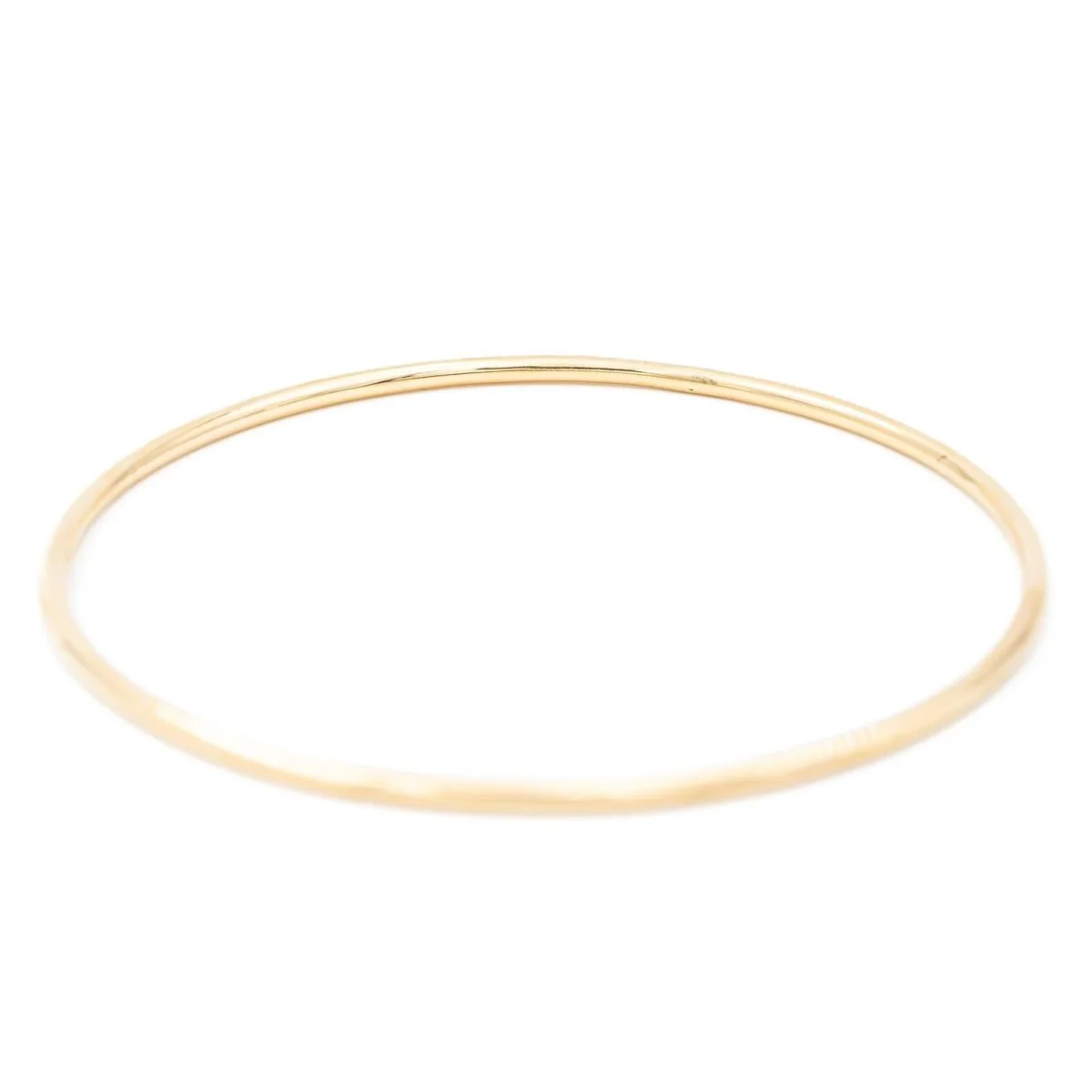 Yellow gold bangle bracelet - Image 4