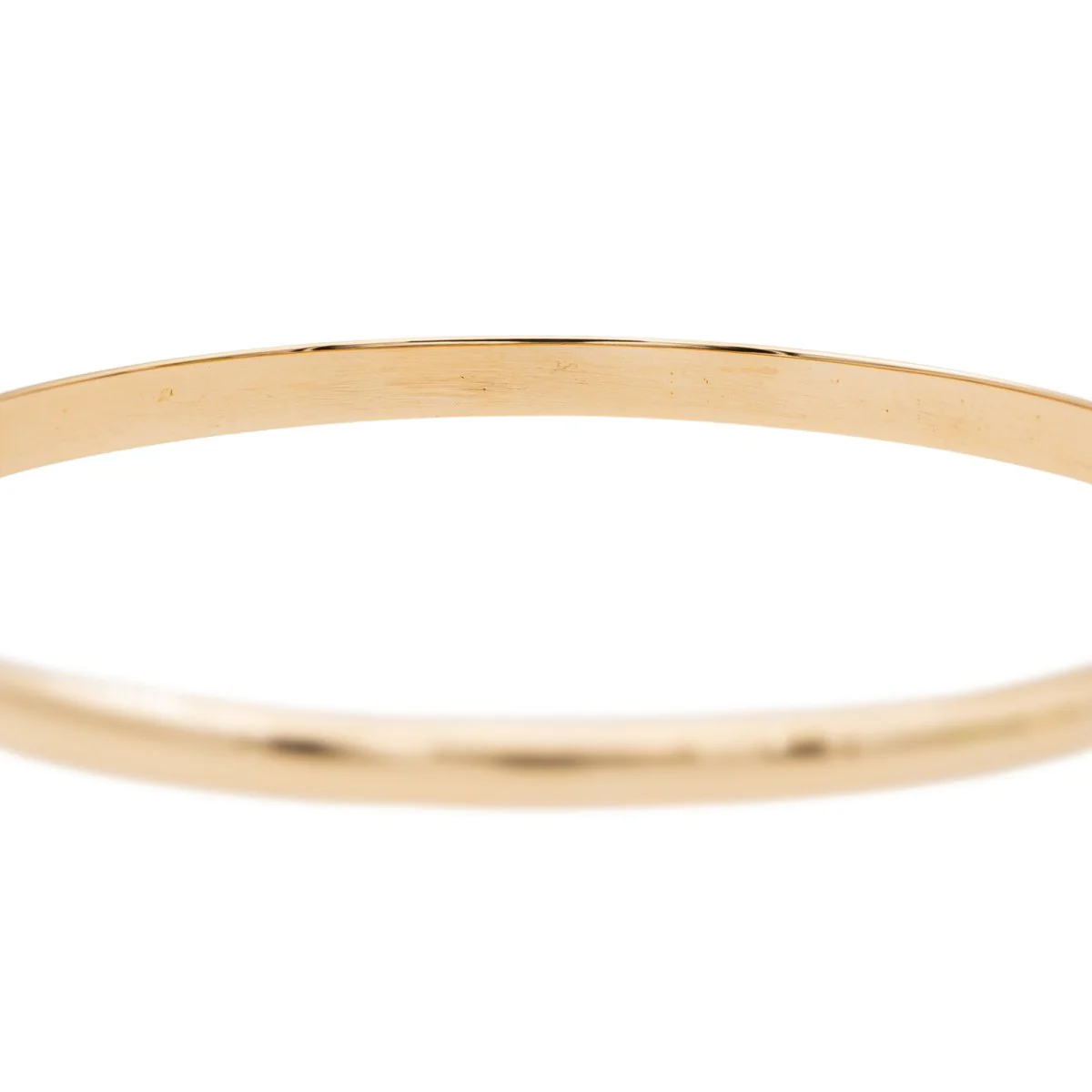 Yellow gold bangle bracelet - Image 3