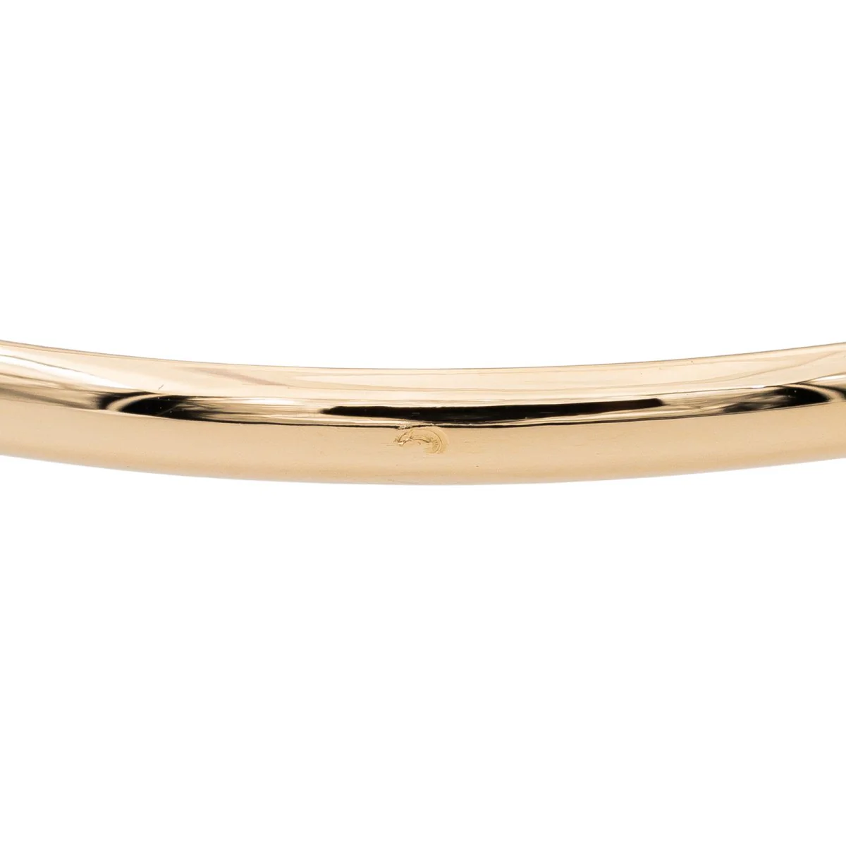 Yellow gold bangle bracelet - Image 4