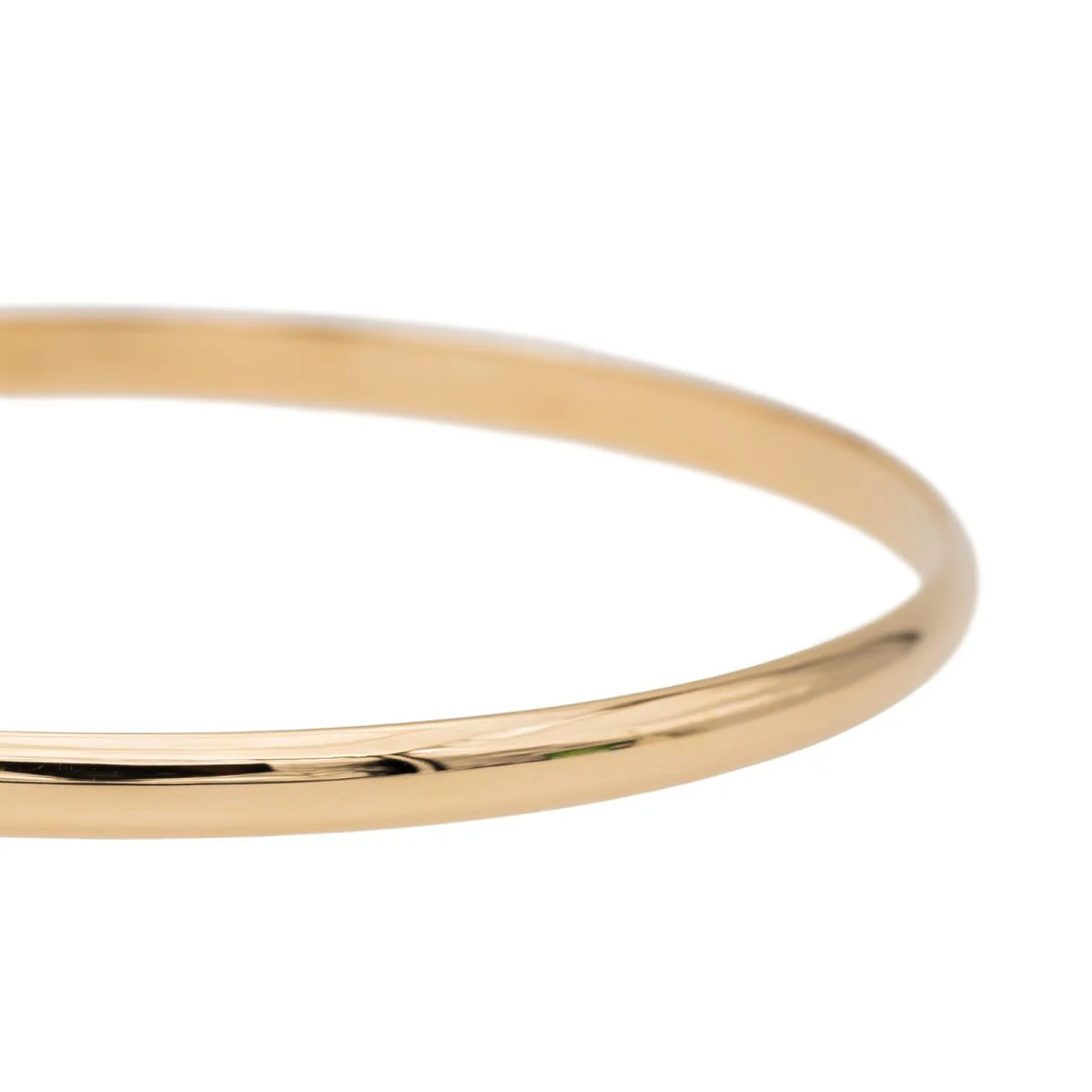 Yellow gold bangle bracelet - Image 5