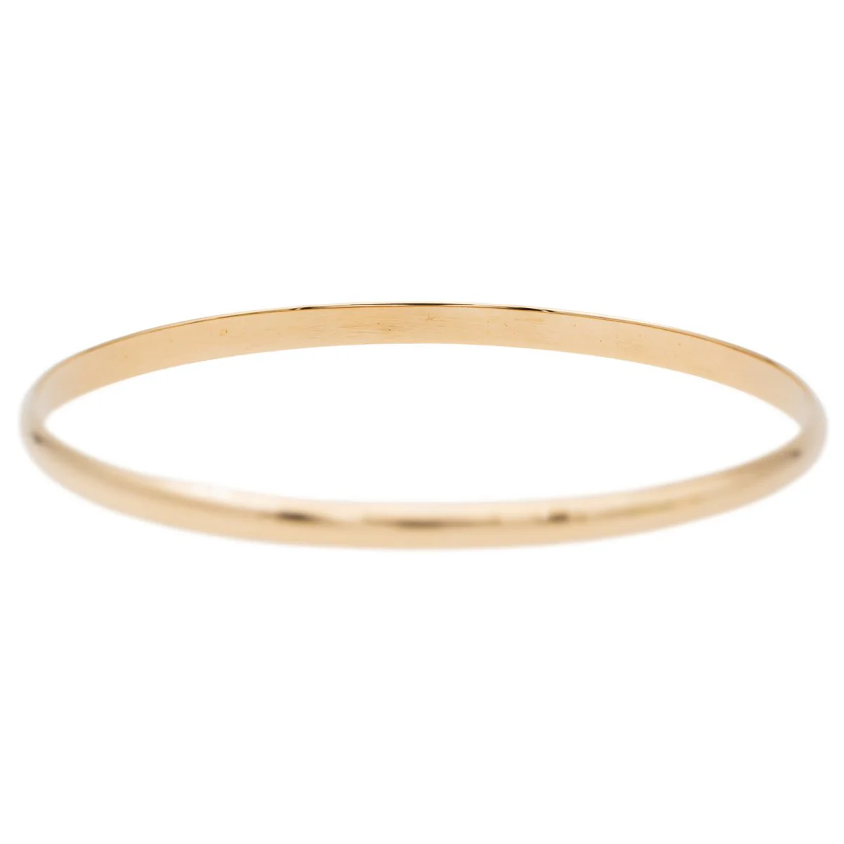 Yellow gold bangle bracelet - Image 6