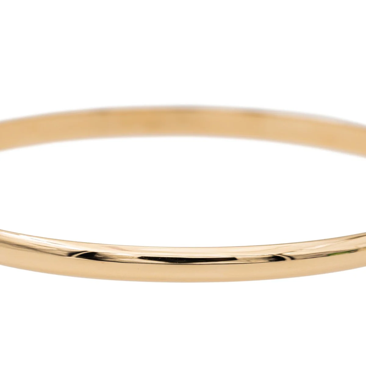 Yellow gold bangle bracelet - Image 7