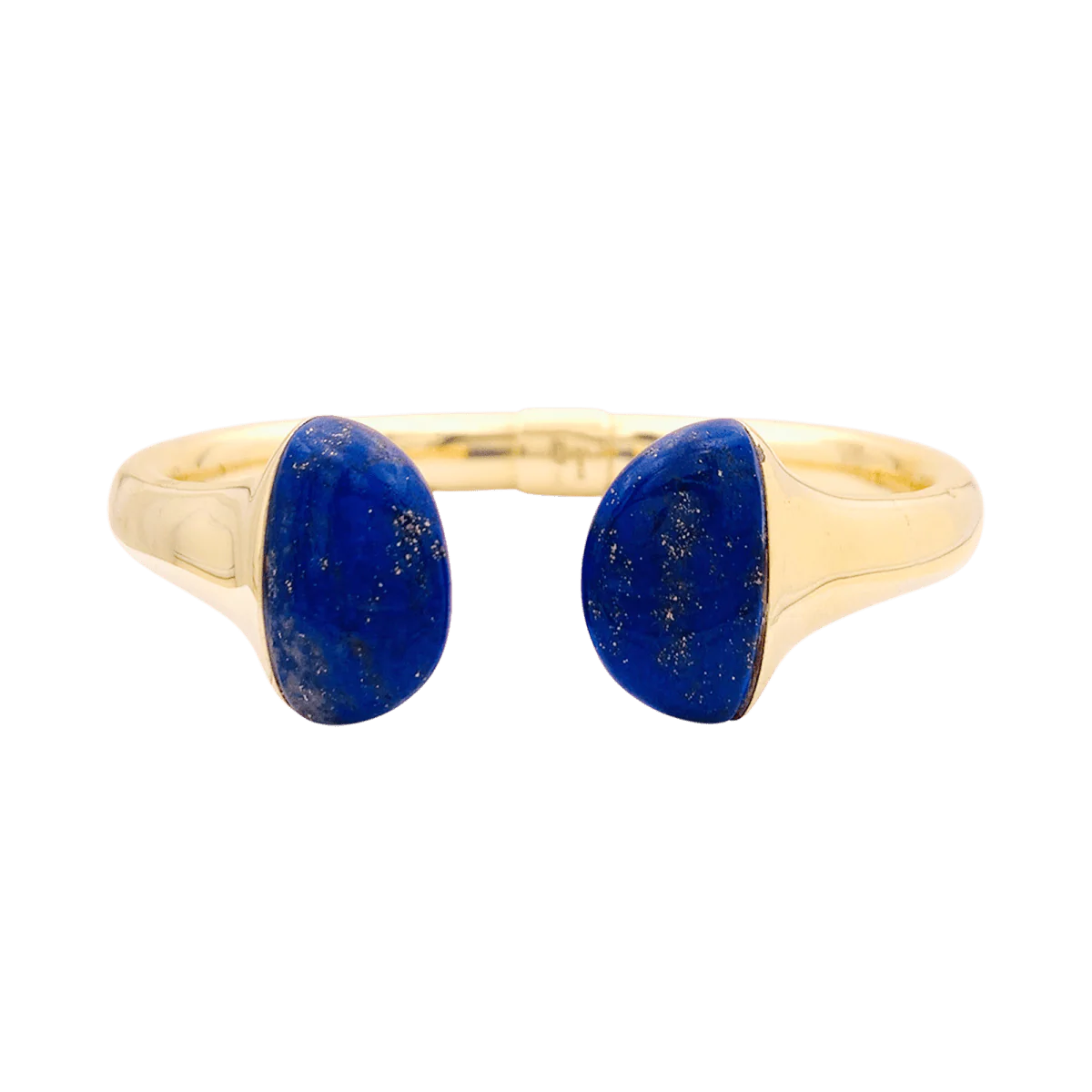 Bracelet Rush in yellow gold and lapis lazuli