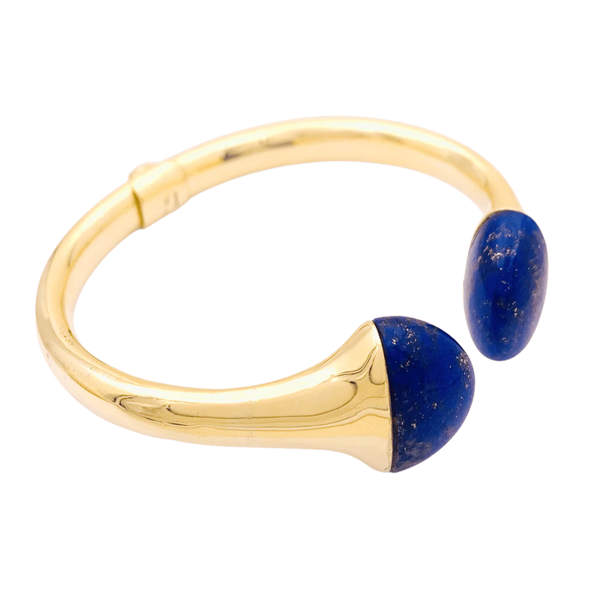 Bracelet Rush in yellow gold and lapis lazuli - Image 5