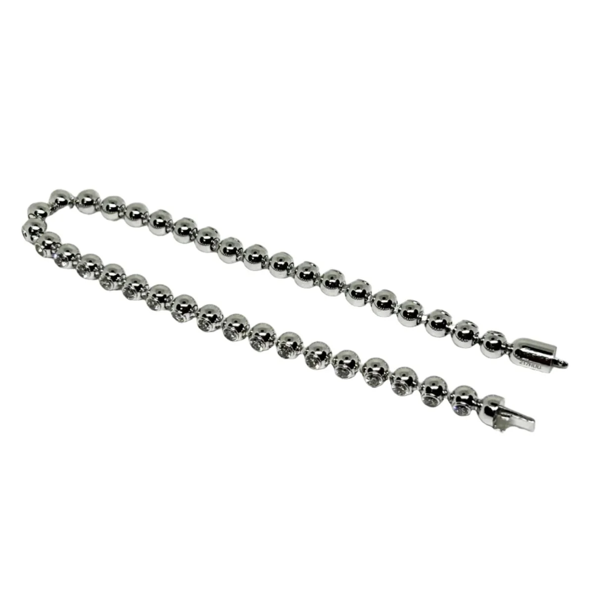 CARTIER Line Bracelet in white gold and diamonds - Image 3