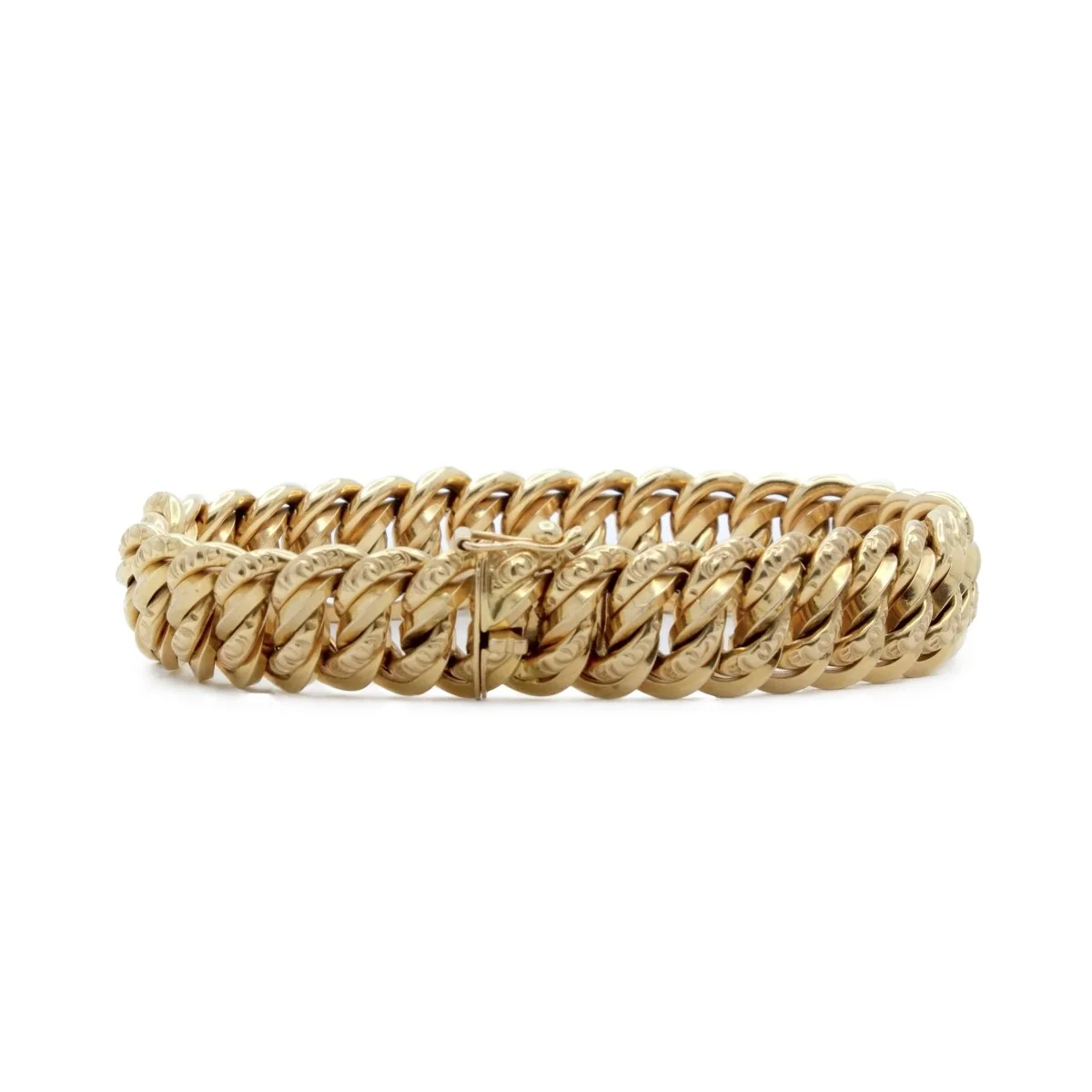 Bracelet Mesh yellow gold
