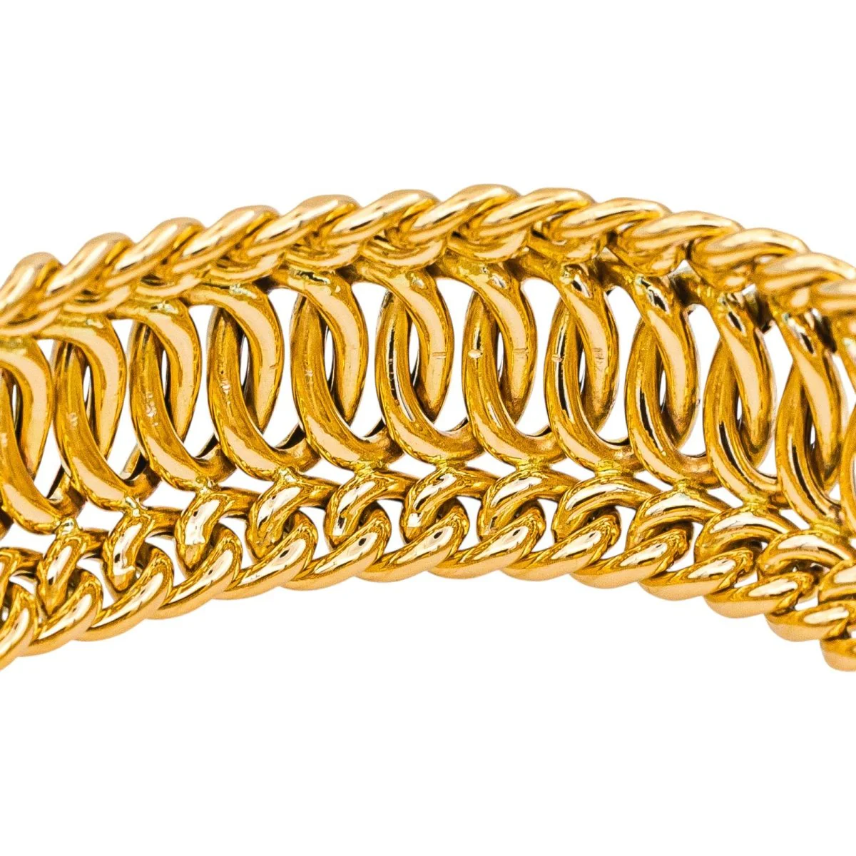 Link bracelet Yellow gold - Image 5