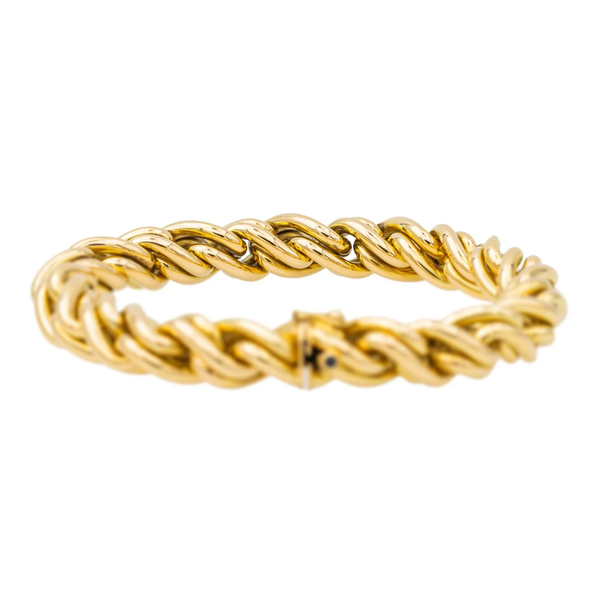 CAPLAIN SAINT ANDRÉ link bracelet in yellow gold - Image 6