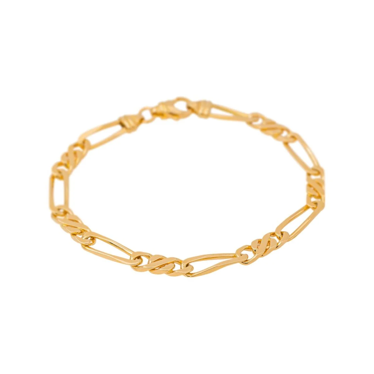 Yellow Gold Horse-Link Bracelet