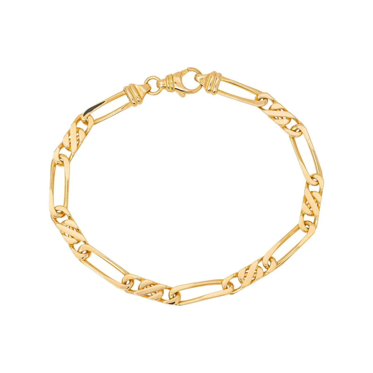 Yellow Gold Horse-Link Bracelet - Image 3