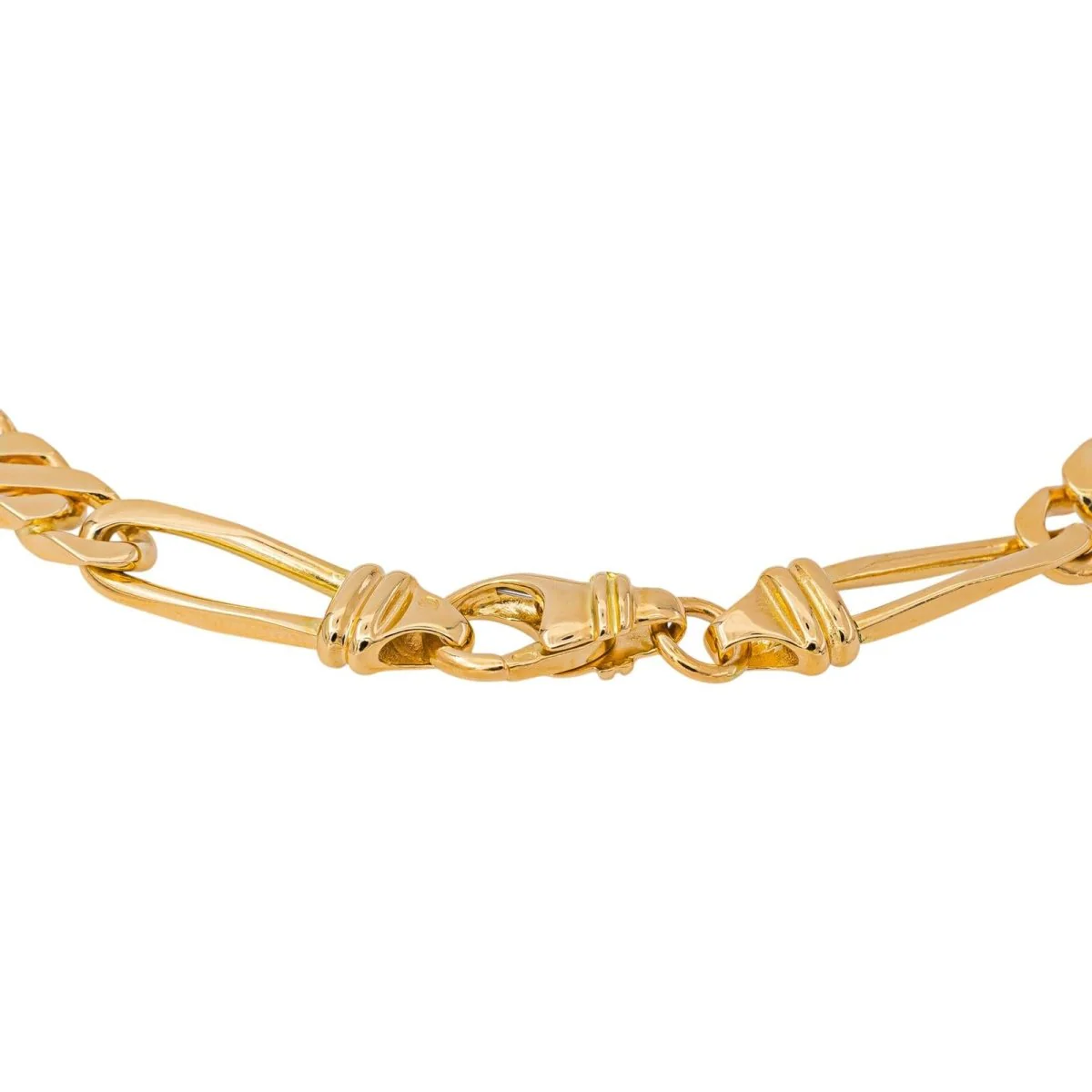 Yellow Gold Horse-Link Bracelet - Image 5