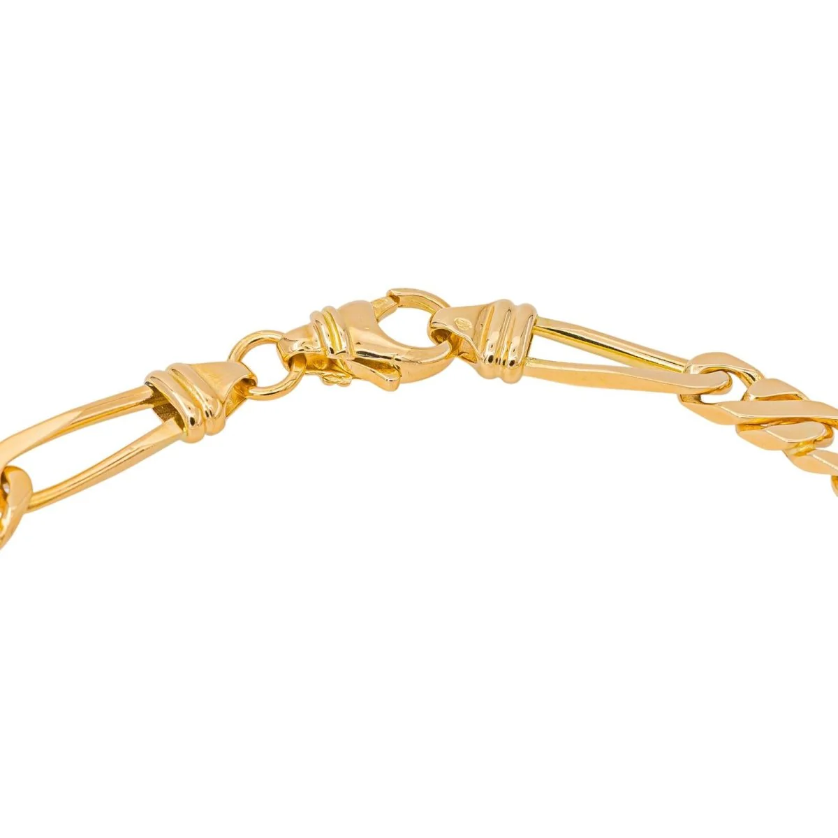 Yellow Gold Horse-Link Bracelet - Image 6