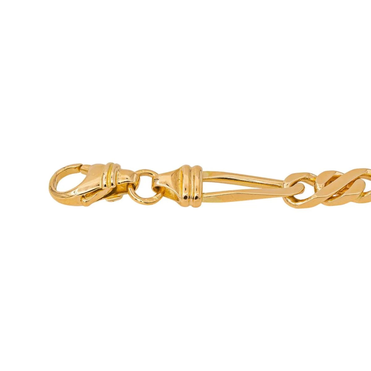 Yellow Gold Horse-Link Bracelet - Image 7