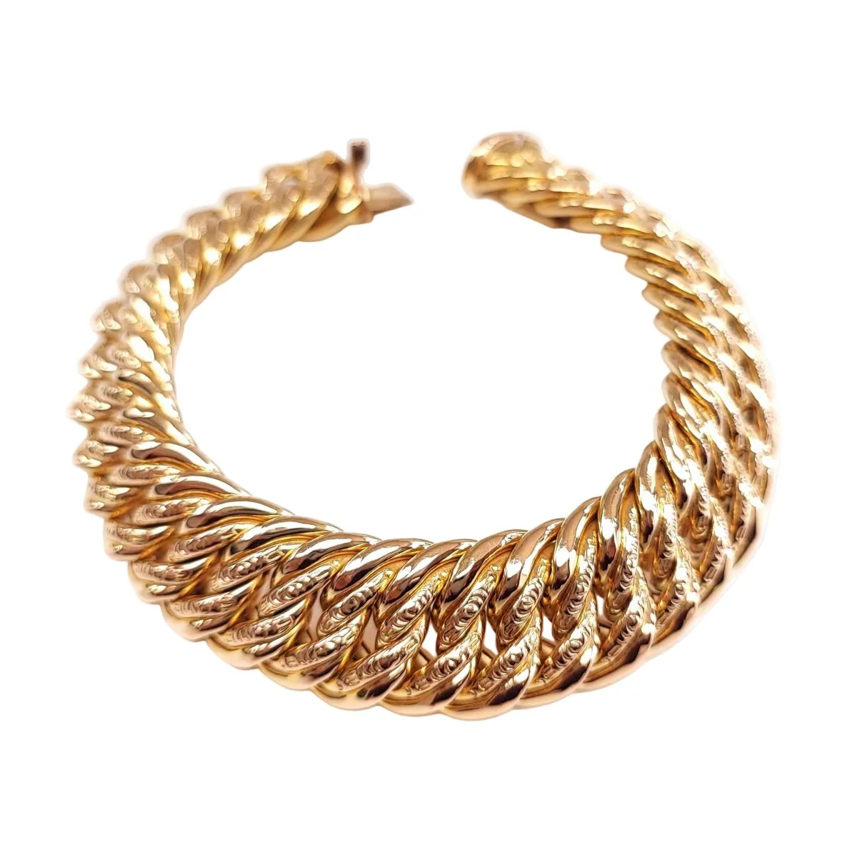 Link Bracelet in Yellow gold