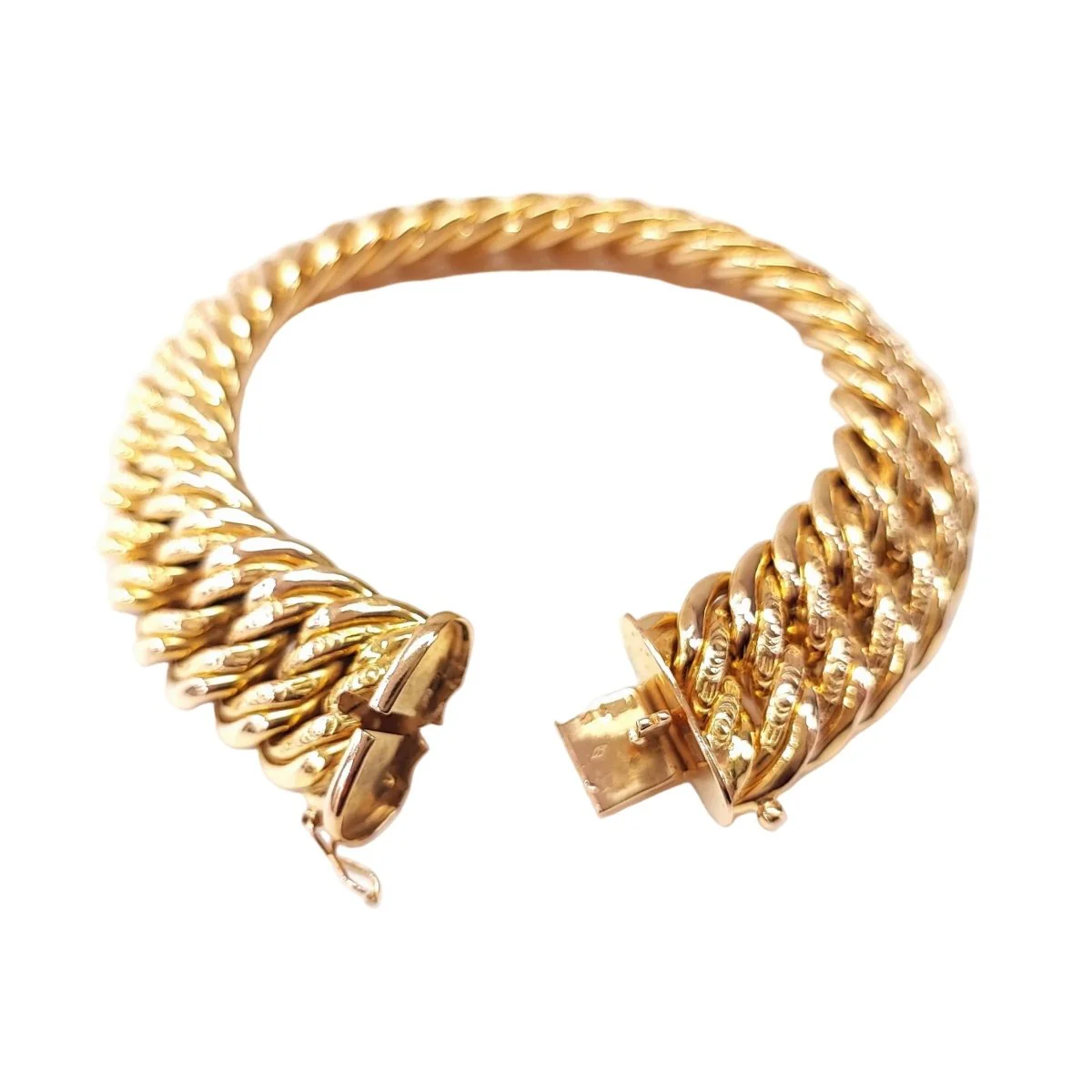 Link Bracelet in Yellow gold - Image 3