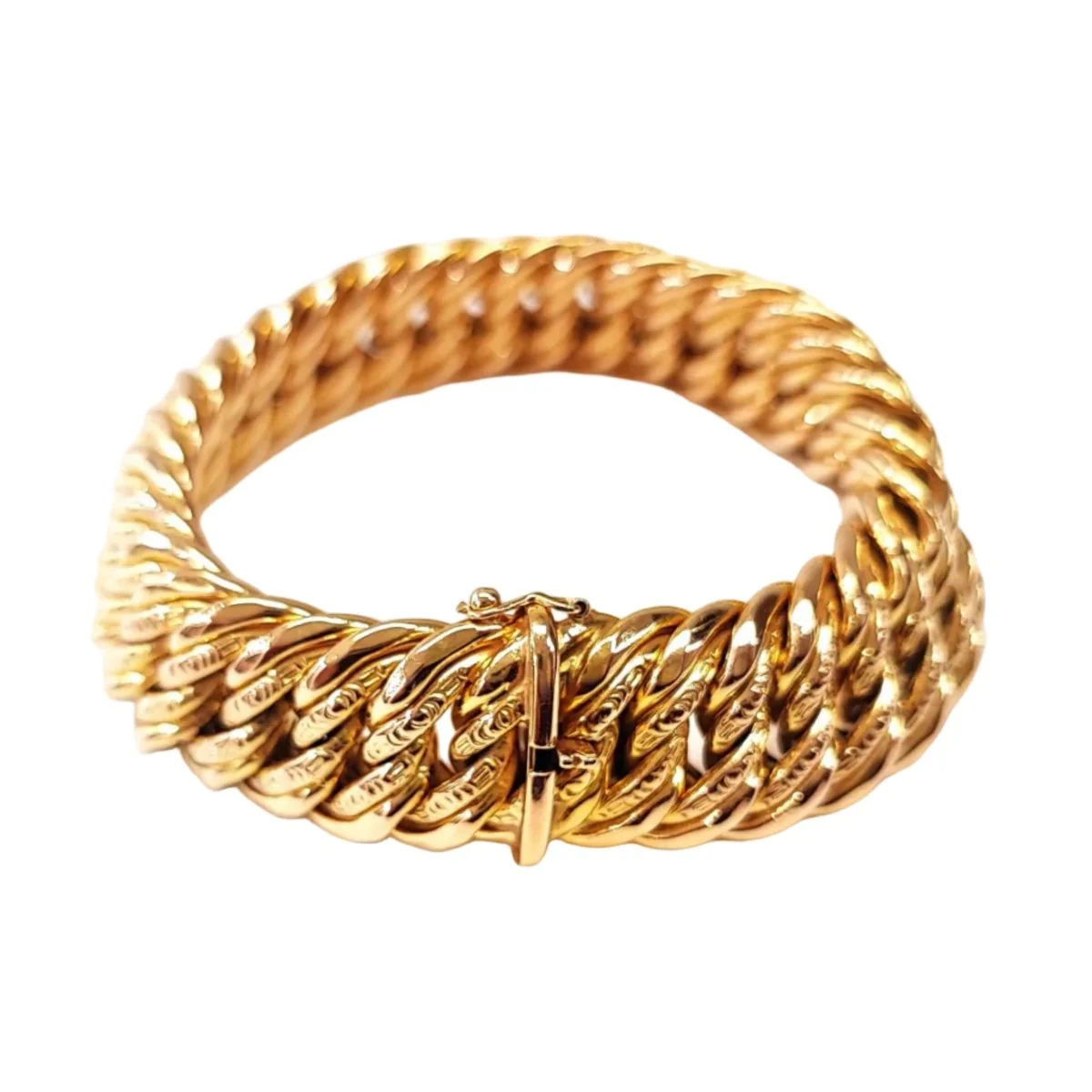 Link Bracelet in Yellow gold - Image 4