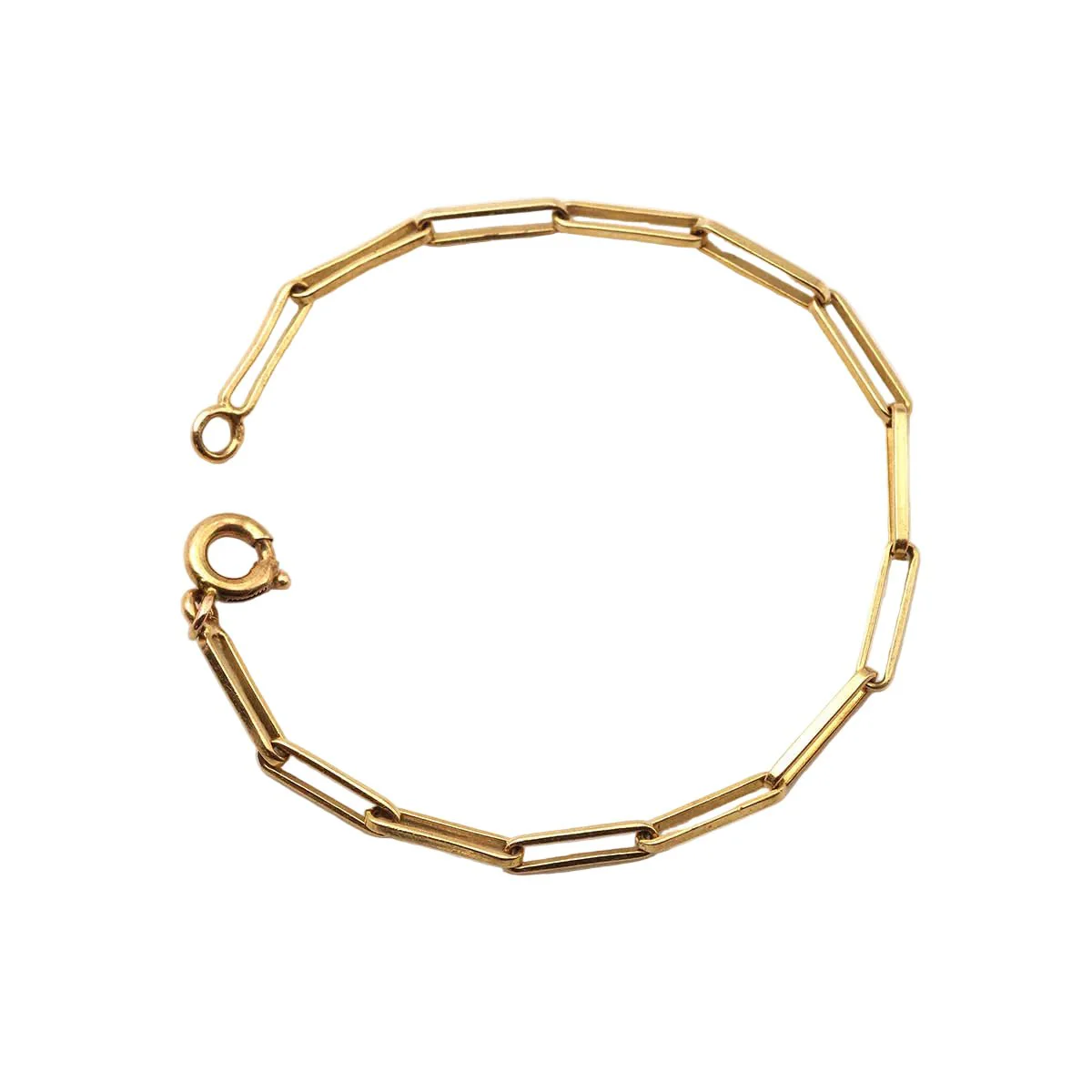 Link Bracelet in Yellow gold