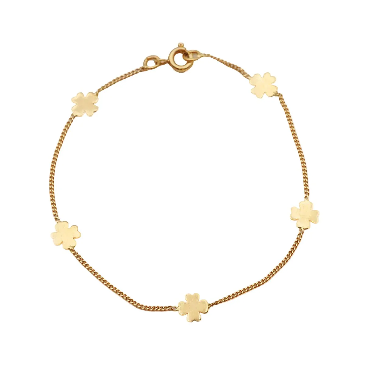 Link Bracelet in Yellow gold