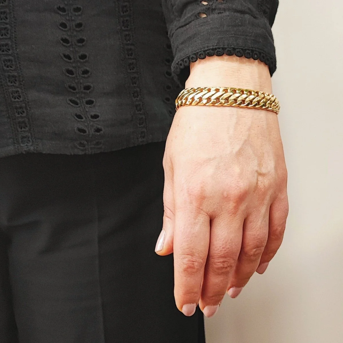 Yellow Gold Link Bracelet - Image 2