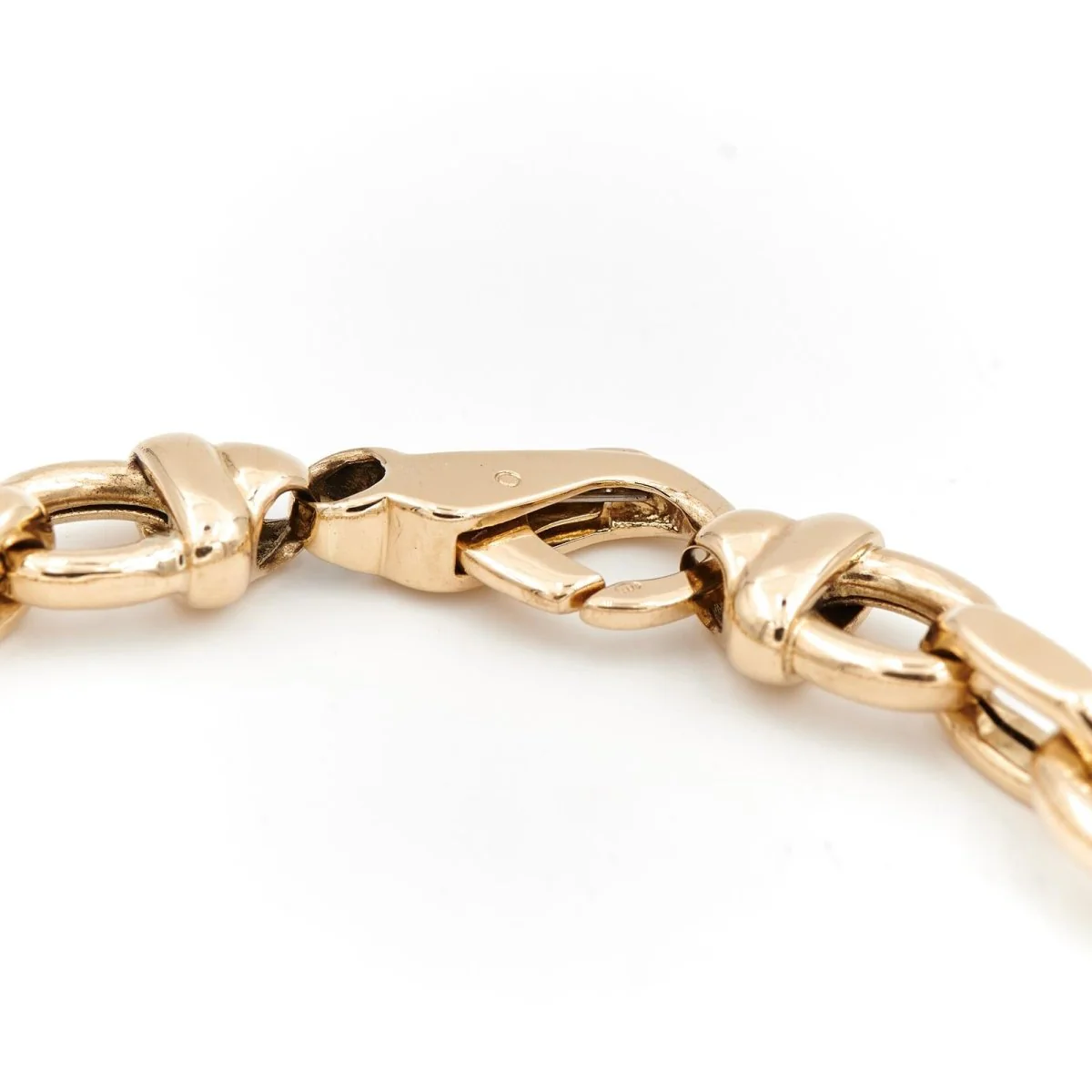 Maille convict bracelet in yellow gold - Image 6