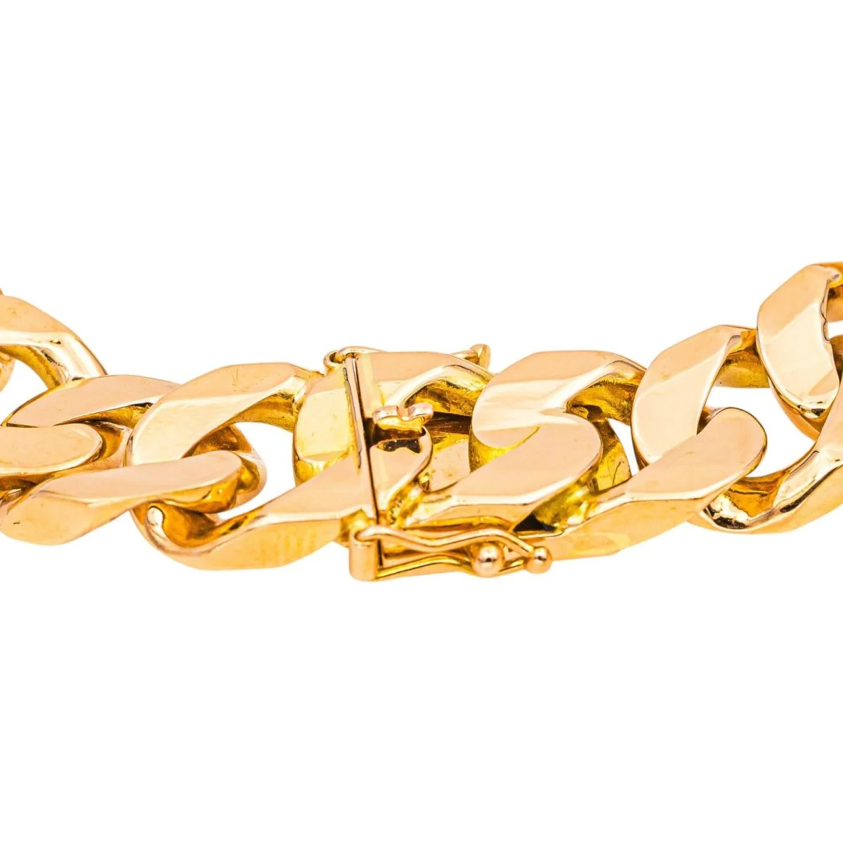 Bracelet Maille gourmette Rose gold - Image 7