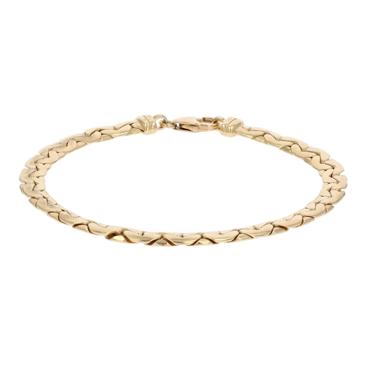 Bracelet Mesh in yellow gold