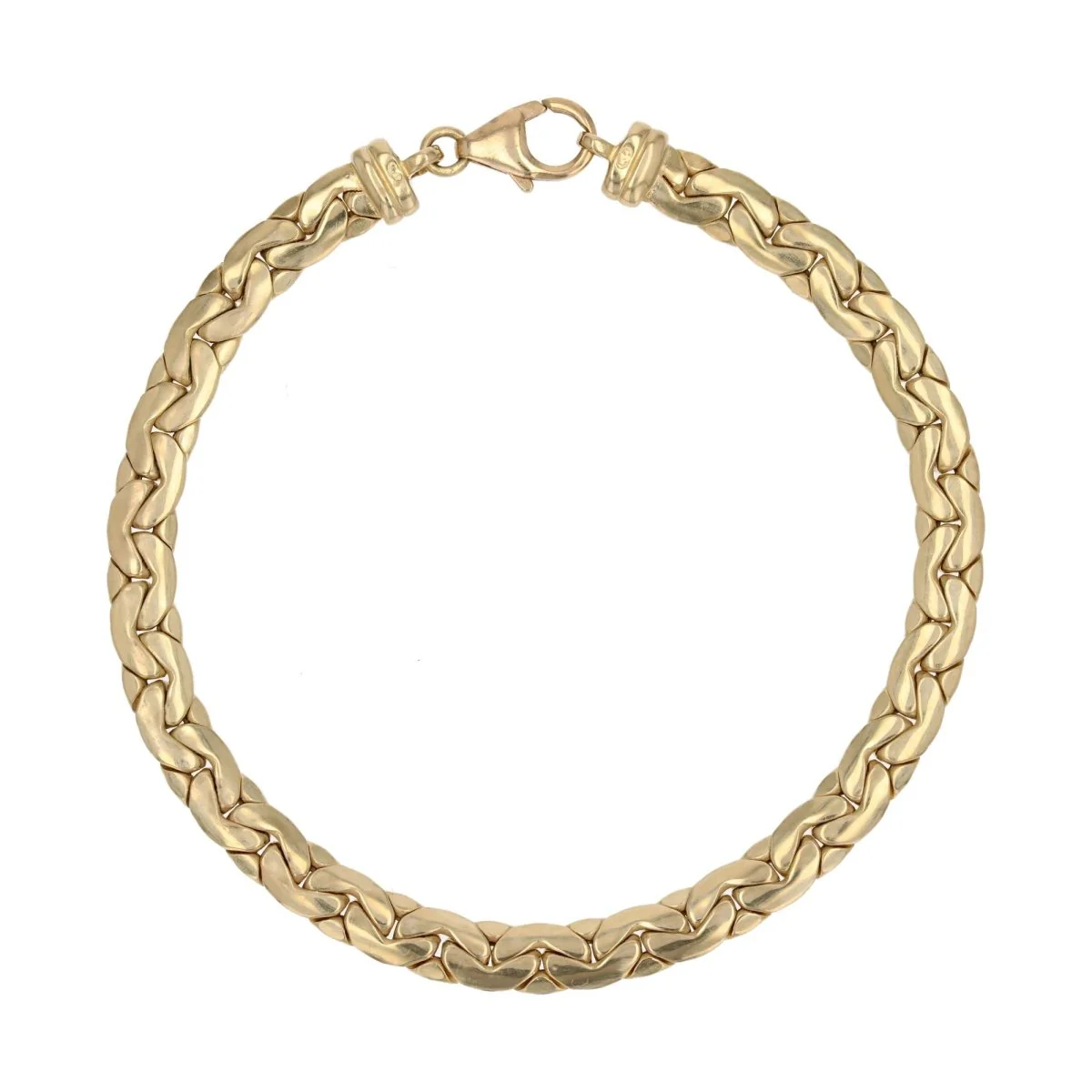 Bracelet Mesh in yellow gold - Image 3